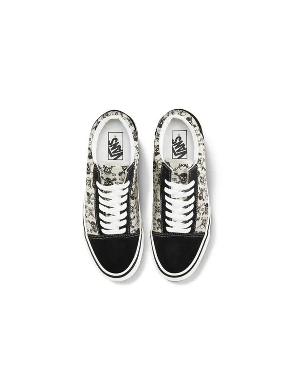 Кроссовки old skool 36 dx 'skulls' Vans — изображение 3 из 4, черный
