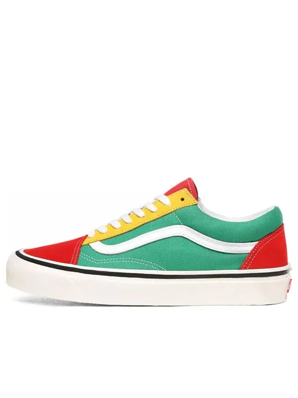 Кроссовки old skool 36 dx 'red emerald yellow' Vans — изображение 1 из 4, мульти