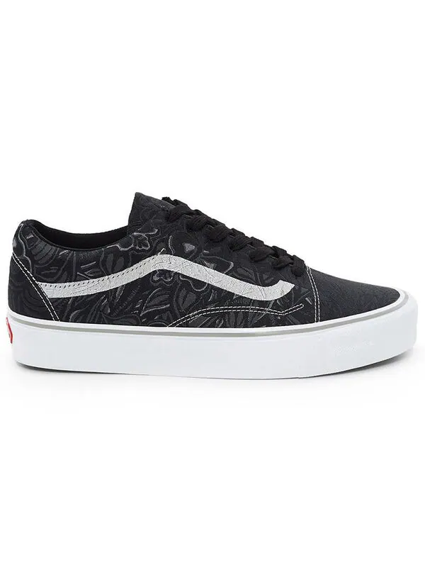Кроссовки old skool 'jungle jacquard - black' Vans — изображение 3 из 4, черный