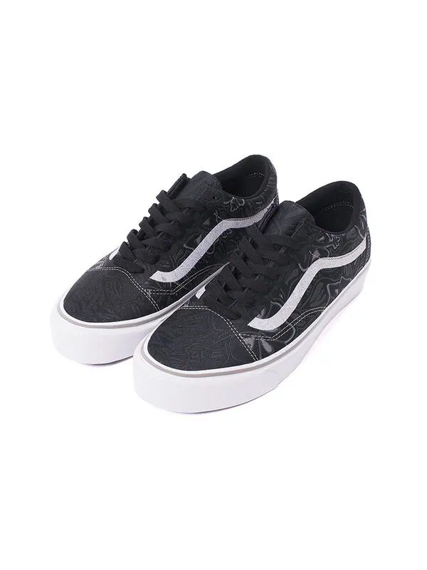 Кроссовки old skool 'jungle jacquard - black' Vans — изображение 4 из 4, черный