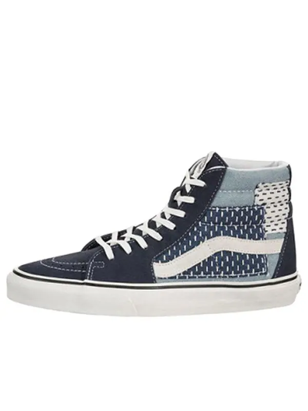 Кроссовки sk8-hi 'patchwork' Vans — изображение 1 из 4, синий