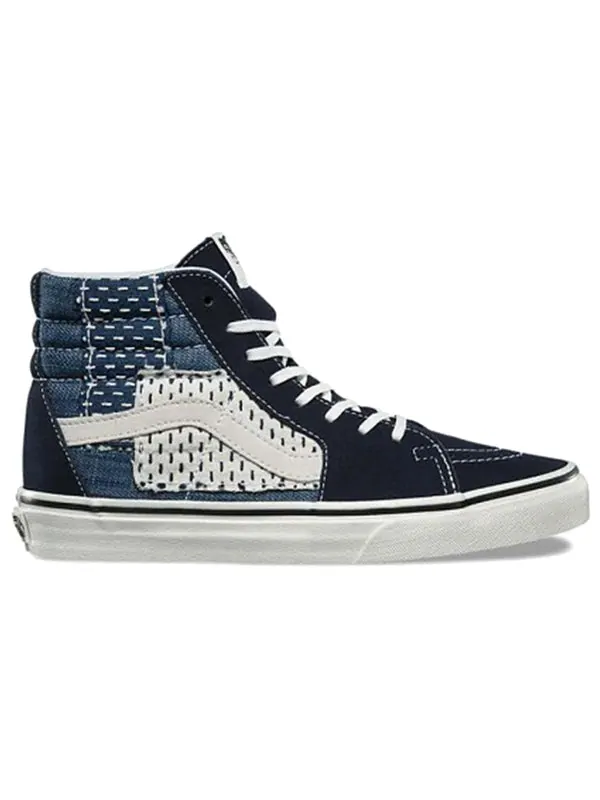 Кроссовки sk8-hi 'patchwork' Vans — изображение 2 из 4, синий