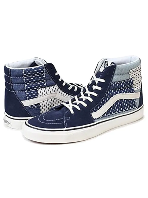 Кроссовки sk8-hi 'patchwork' Vans — изображение 3 из 4, синий