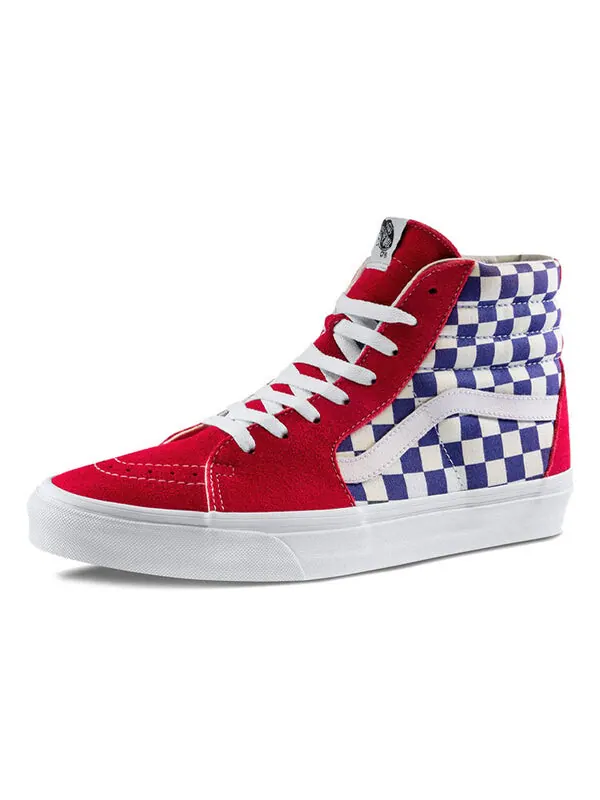 Кроссовки sk8-hi 'bmx checkerboard' Vans — изображение 2 из 4, красный