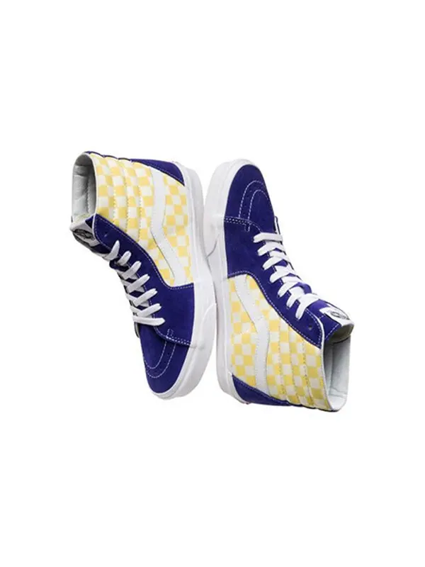 Кроссовки sk8-hi 'bmx checkerboard' Vans — изображение 3 из 4, желтый
