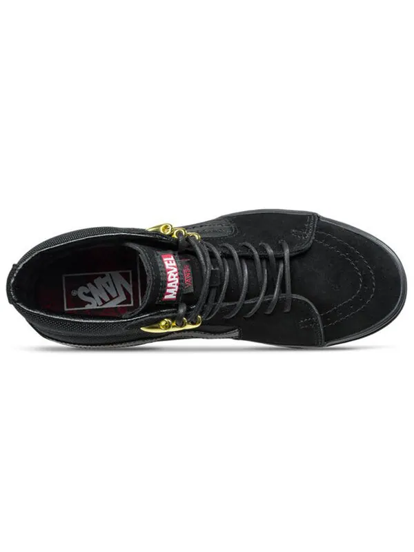 Кроссовки marvel x sk8-hi 'black panther' Vans — изображение 3 из 4, черный