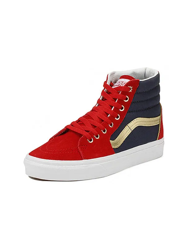 Кроссовки marvel x sk8-hi 'captain marvel' Vans — изображение 2 из 4, красный