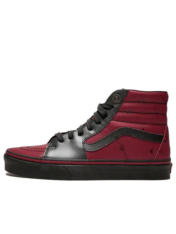 Кроссовки marvel x sk8-hi 'deadpool' Vans — изображение 1 из 4, черный/красный