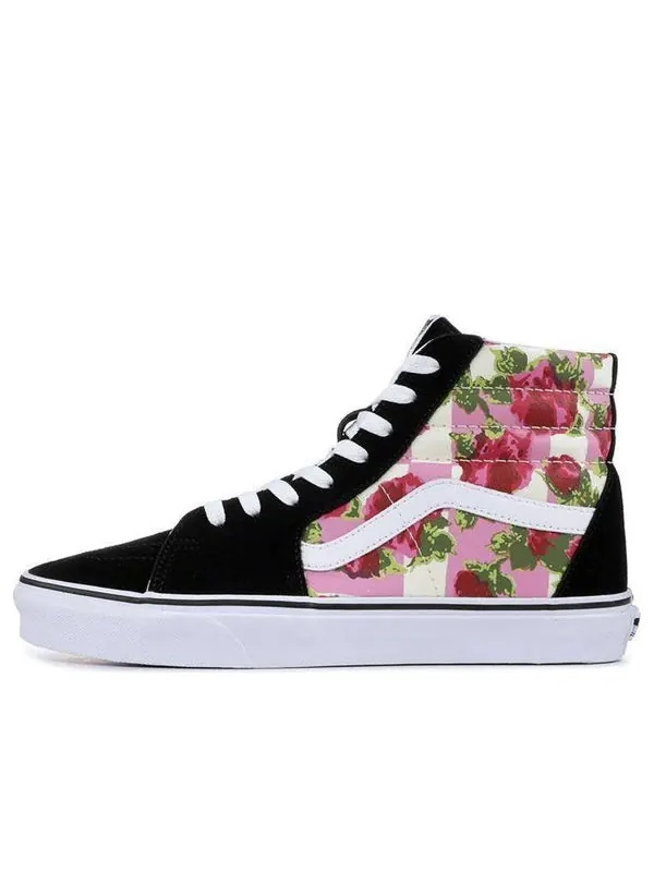 Кроссовки sk8-hi romantic floral black Vans — изображение 1 из 4, черный