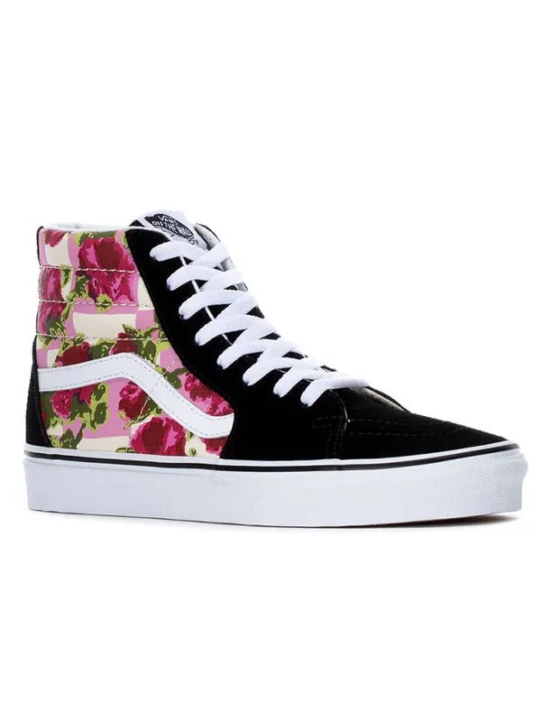 Кроссовки sk8-hi romantic floral black Vans — изображение 2 из 4, черный