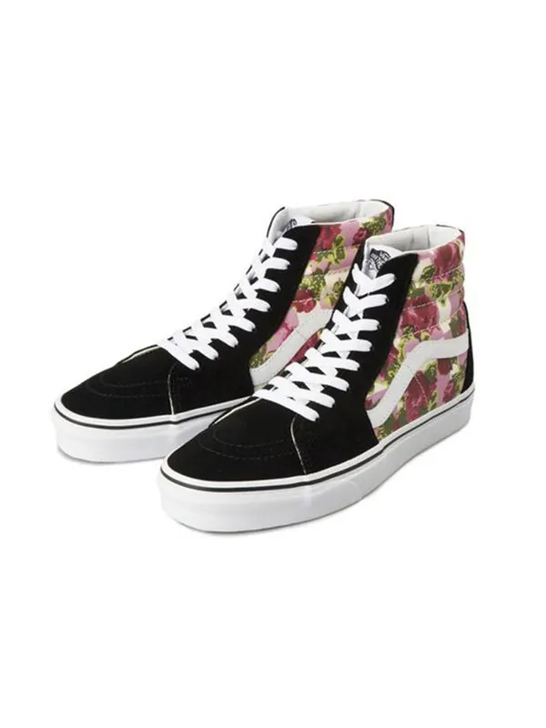 Кроссовки sk8-hi romantic floral black Vans — изображение 3 из 4, черный