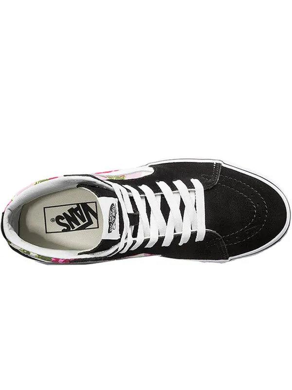 Кроссовки sk8-hi romantic floral black Vans — изображение 4 из 4, черный