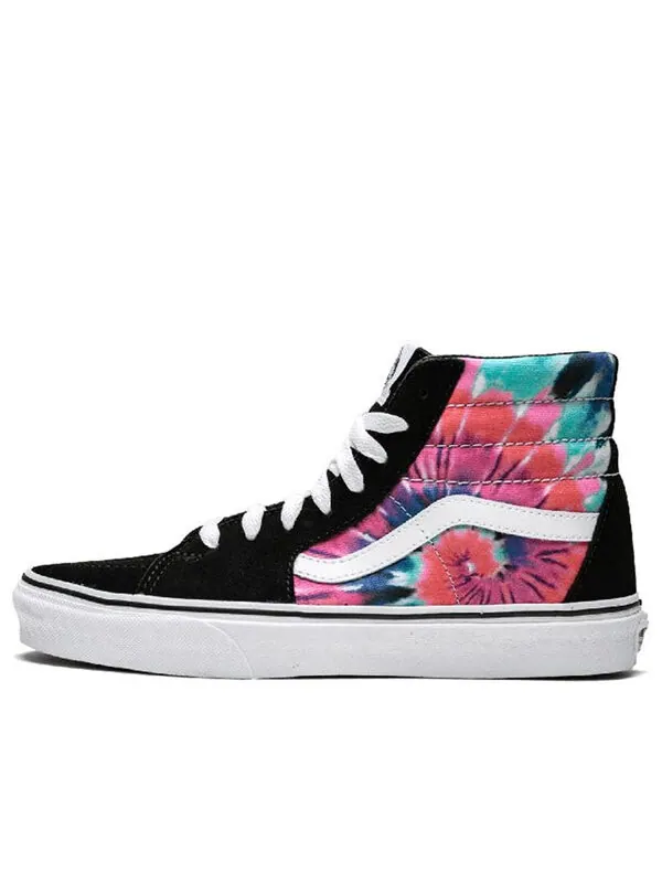 Кроссовки sk8-hi tie-dy 'pink blue green' Vans — изображение 1 из 4, зеленый