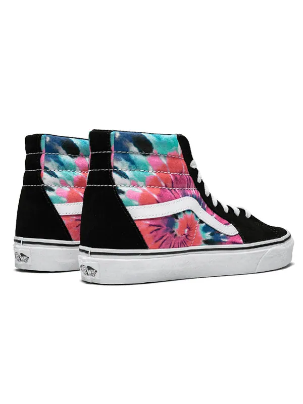 Кроссовки sk8-hi tie-dy 'pink blue green' Vans — изображение 4 из 4, зеленый