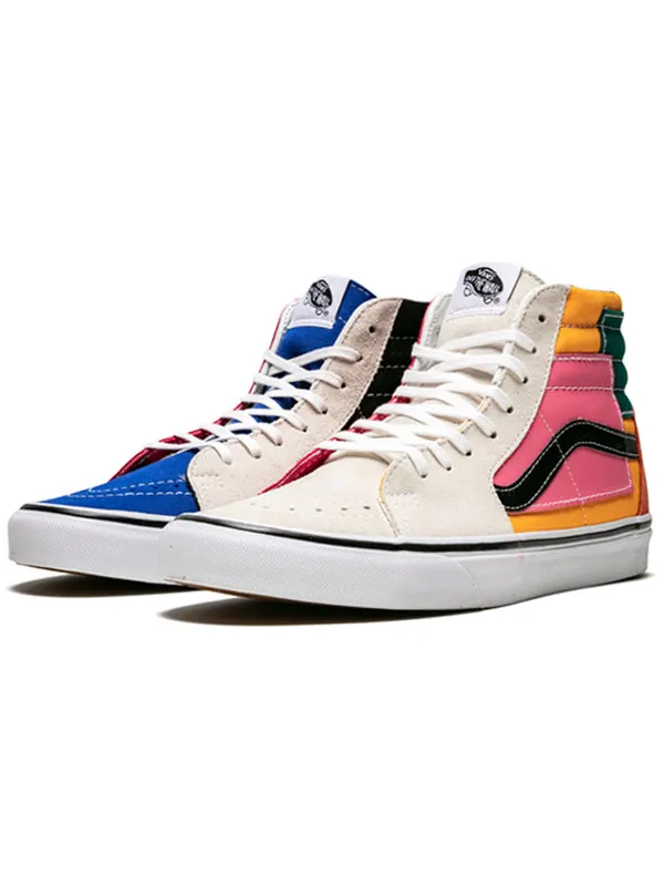 Кроссовки sk8-hi 'patchwork' Vans — изображение 2 из 4, мульти