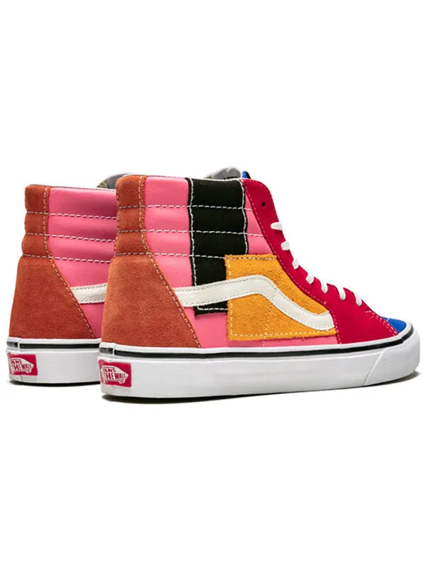 Кроссовки sk8-hi 'patchwork' Vans — изображение 3 из 4, мульти