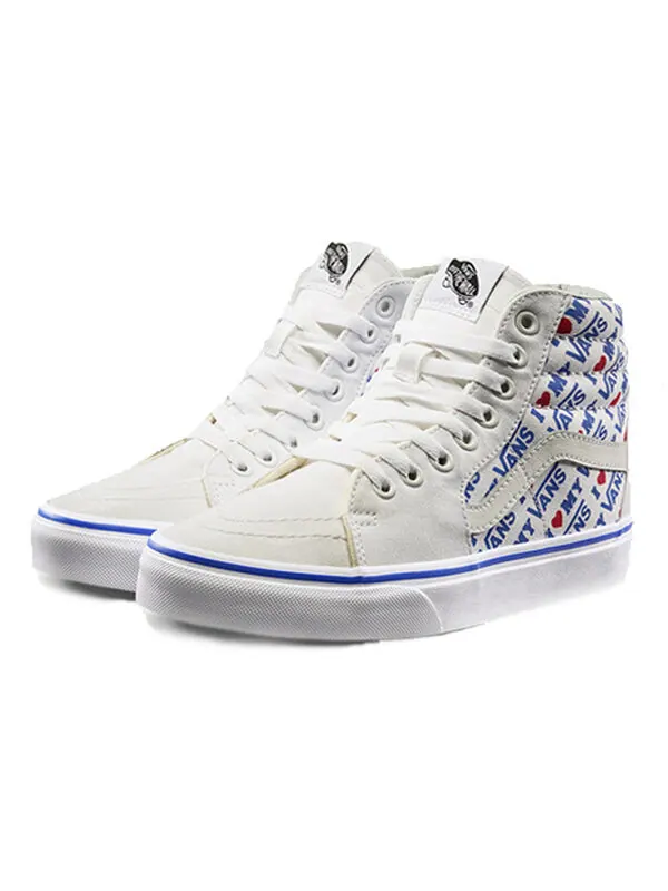 Кроссовки sk8-hi 'i heart ' Vans — изображение 2 из 4, белый