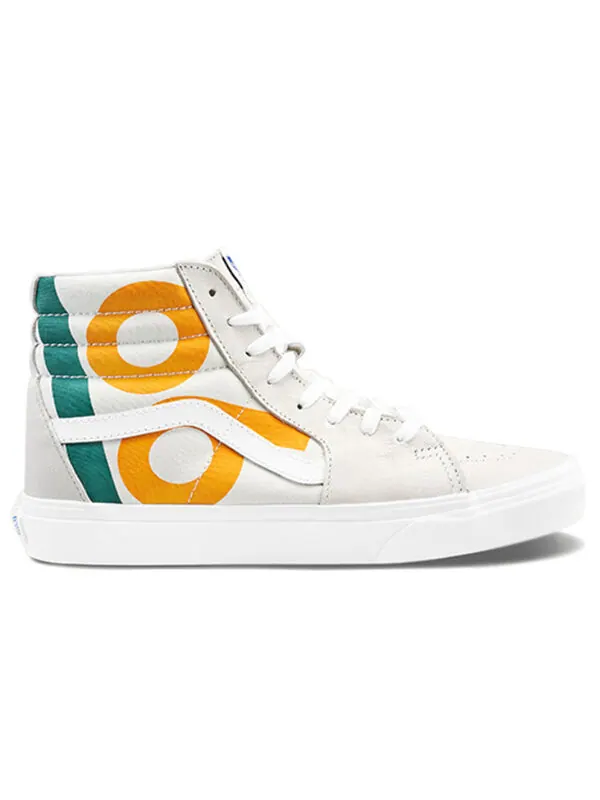 Кроссовки sk8-hi 'deck club 66' Vans — изображение 2 из 4, белый