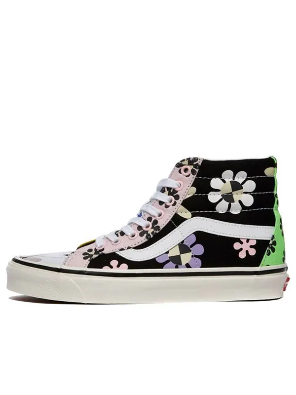 Кроссовки sk8-hi 38 dx 'anaheim factory - psychedelic floral' Vans — изображение 1 из 4, мульти