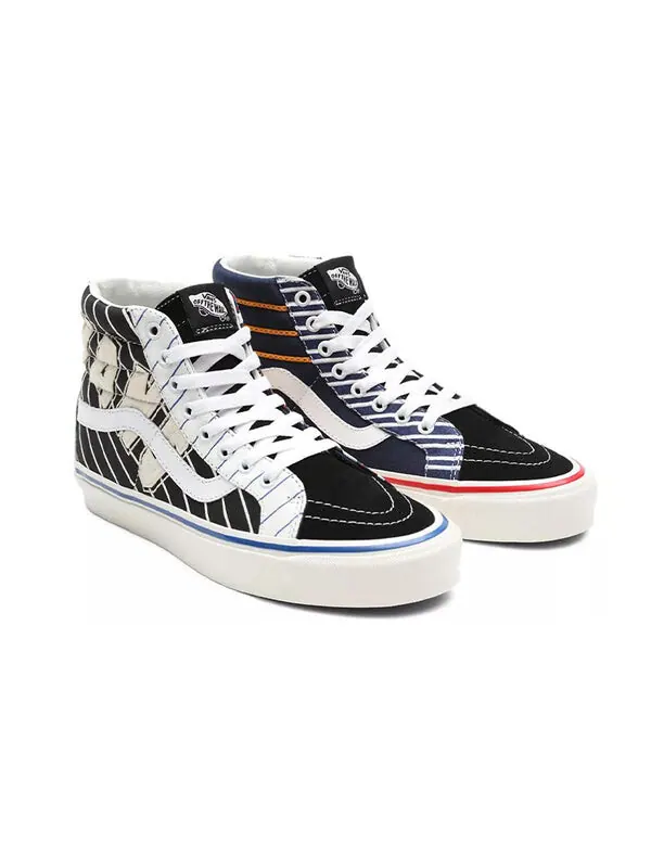 Кроссовки sk8-hi black white red Vans — изображение 3 из 4, черный/белый/красный