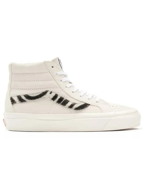 Кроссовки sk8-hi 38 shoes white Vans — изображение 2 из 4, белый
