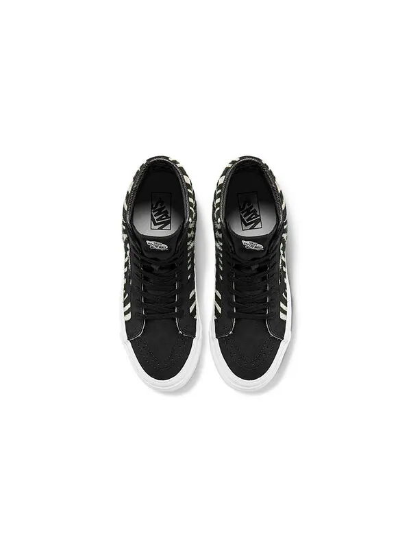 Кроссовки sk8-hi 38 dx 'anaheim factory - zebra' Vans — изображение 3 из 4, черный