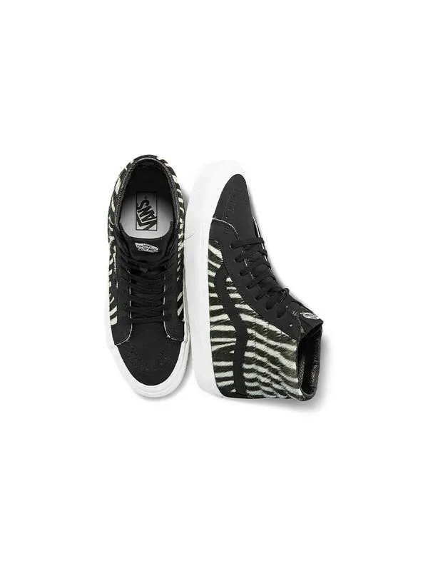 Кроссовки sk8-hi 38 dx 'anaheim factory - zebra' Vans — изображение 4 из 4, черный