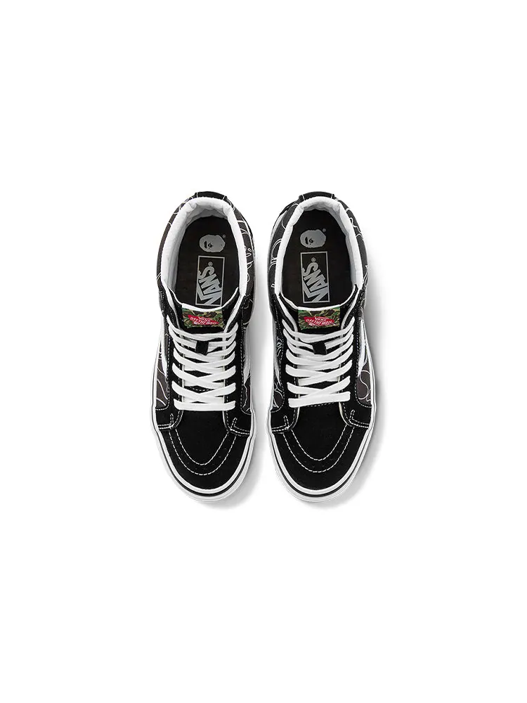 Кеды Vans BAPE x SK8-HI 38 DX 'Lined Camo' — изображение 4 из 7, черный