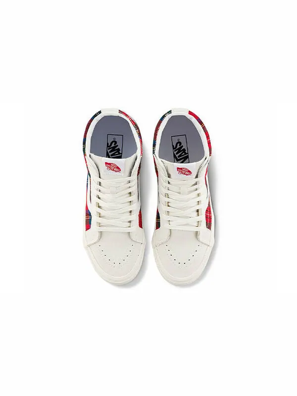 Кроссовки pendleton x style 38 sneakers red/white Vans — изображение 3 из 4, красный/белый