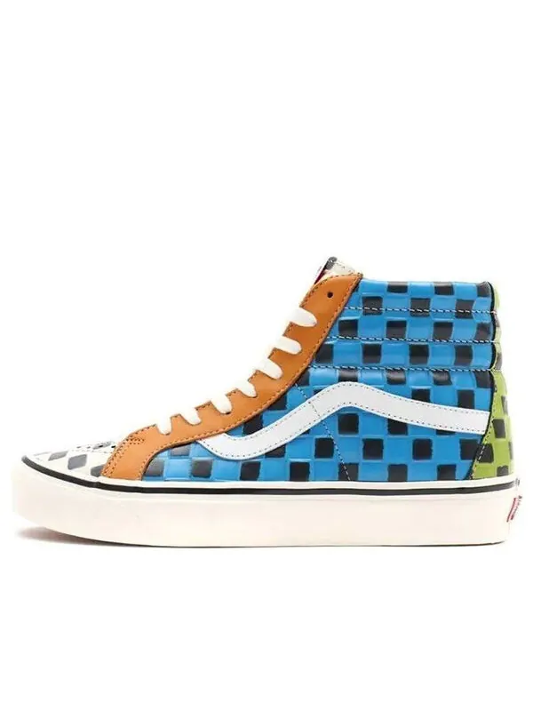 Кроссовки sk8-hi 38 dx 'anaheim factory - multi-color checkerboard' Vans — изображение 1 из 4