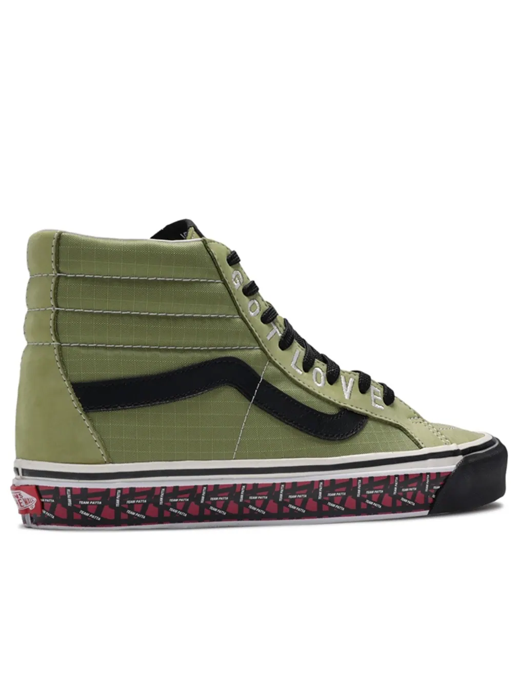 Vans x Patta SK8-Hi 38 DX 'Got Love For All' — изображение 3 из 4, черный