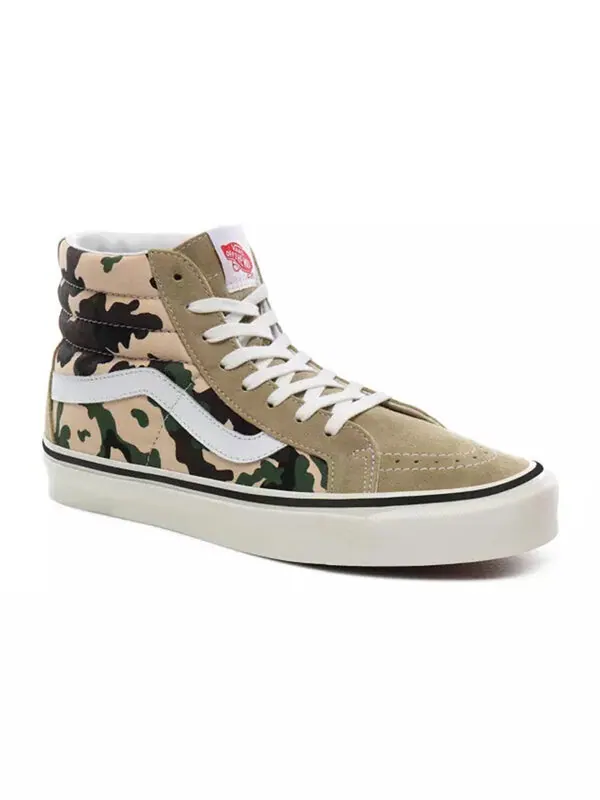 Кроссовки sk8-hi 38 dx 'anaheim factory - og camo' Vans — изображение 3 из 4, камуфляж
