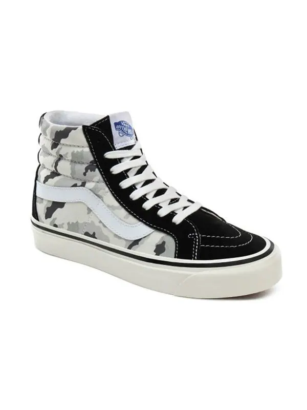 Кроссовки anaheim factory sk8-hi 38 dx 'camo/gray' Vans — изображение 2 из 4, серый