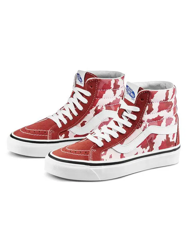 Кроссовки sk8-hi 38 dx red Vans — изображение 2 из 4, красный