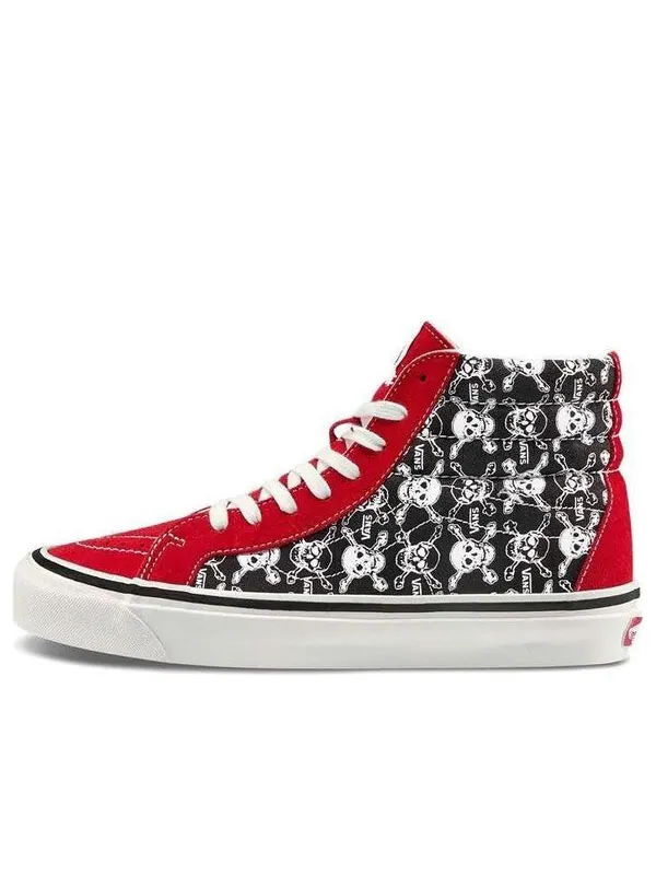 Кроссовки sk8-hi 38 dx 'skulls red black' Vans — изображение 1 из 4, черный
