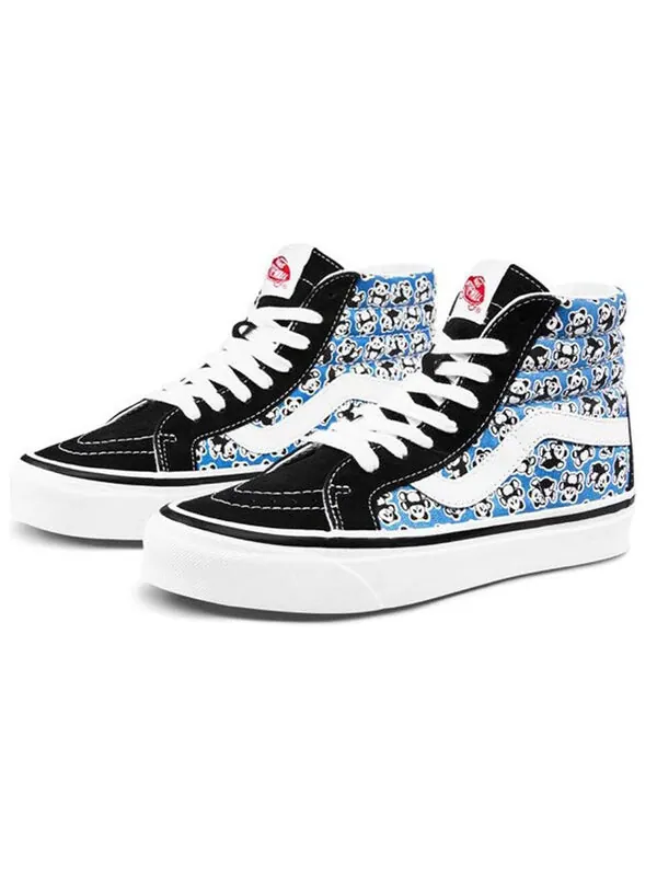 Кроссовки sk8-hi 38 dx blue Vans — изображение 2 из 4, синий