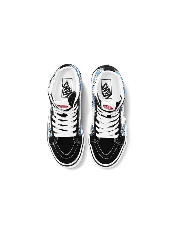 Кроссовки sk8-hi 38 dx blue Vans — изображение 3 из 4, синий