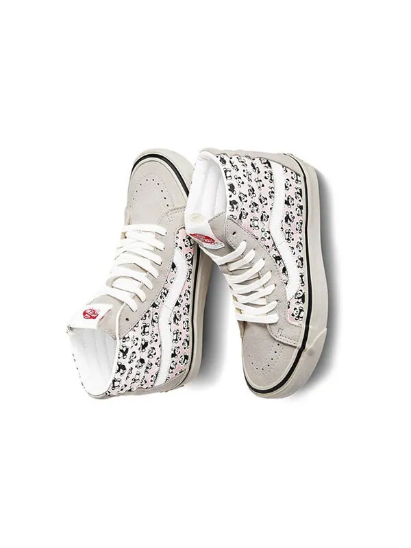 Кроссовки sk8-hi 38 dx 'anaheim factory - og pandas' Vans — изображение 4 из 4, розовый