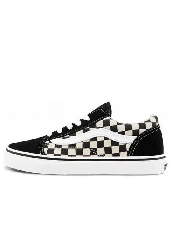 Кроссовки old skool kids 'primary check' Vans — изображение 1 из 4, черный