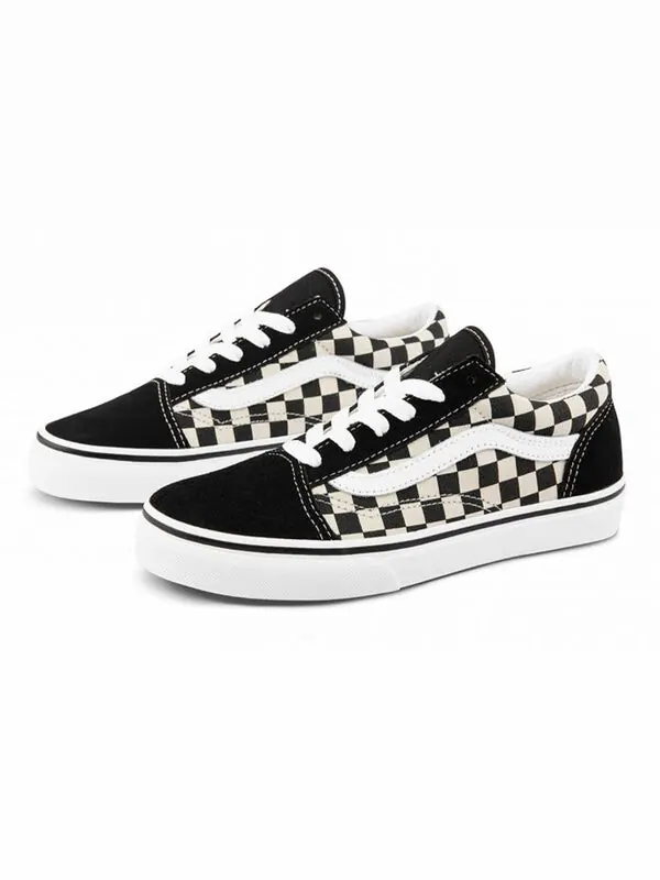 Кроссовки old skool kids 'primary check' Vans — изображение 2 из 4, черный