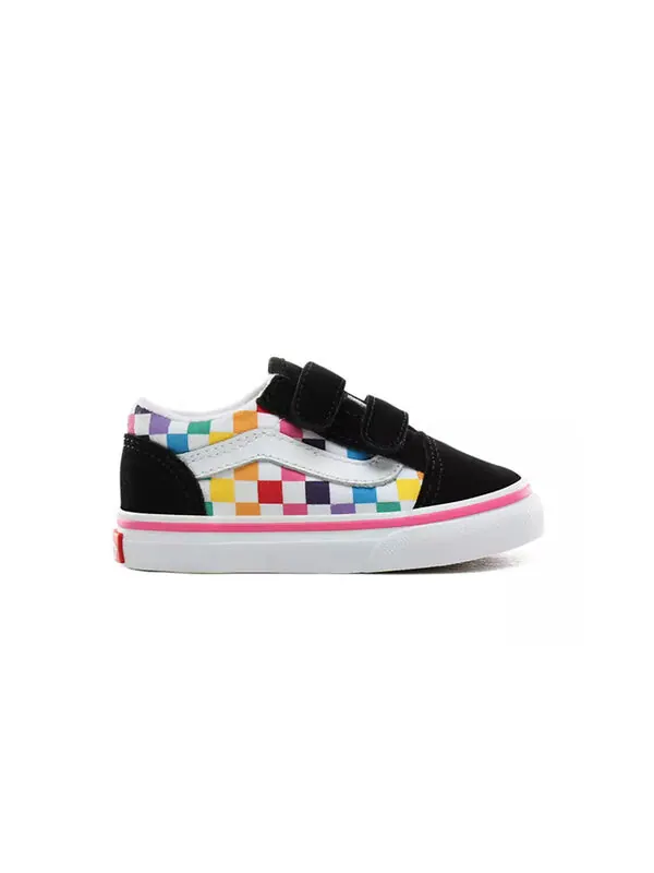 Кроссовки old skool v 'rainbow checkerboard' Vans — изображение 2 из 4, мульти