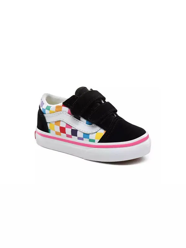 Кроссовки old skool v 'rainbow checkerboard' Vans — изображение 4 из 4, мульти