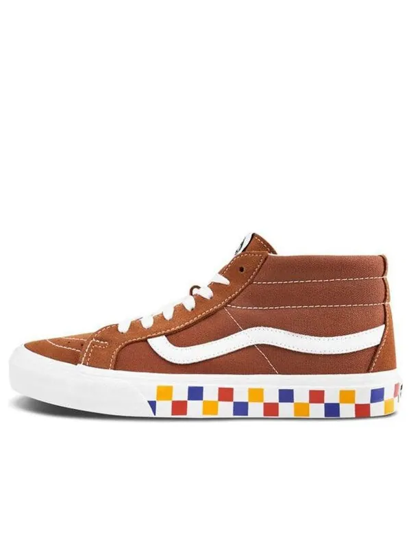 Кроссовки sk8-mid reissue ' Vans — изображение 1 из 4, оранжевый