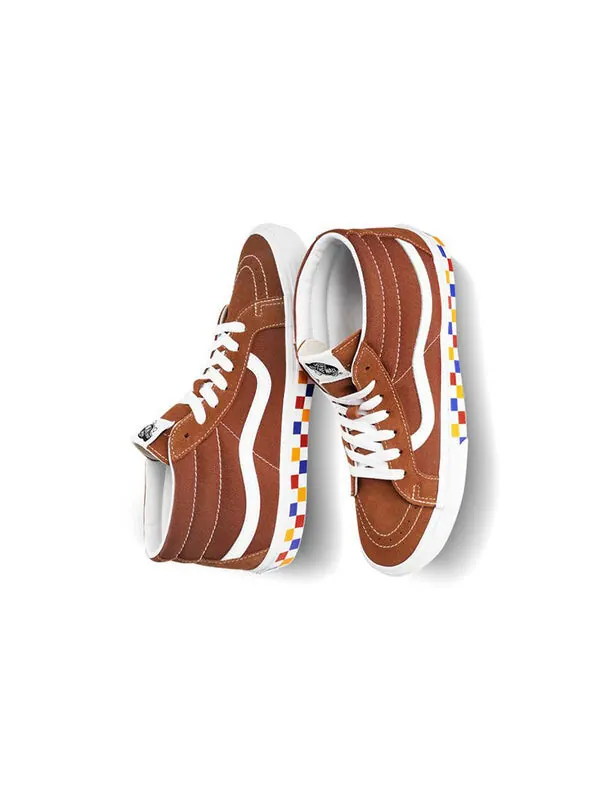 Кроссовки sk8-mid reissue ' Vans — изображение 4 из 4, оранжевый