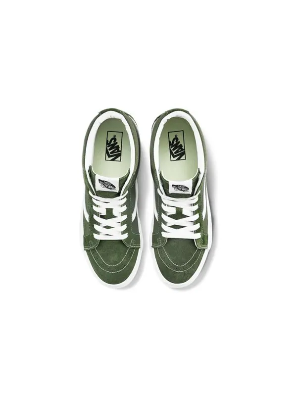 Кроссовки sk8-mid reissue dark green Vans — изображение 3 из 4, темный зеленый