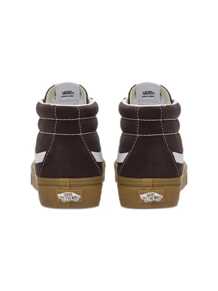 Кроссовки Vans SK8-Mid 'Brown White Gum' — изображение 3 из 4, черный