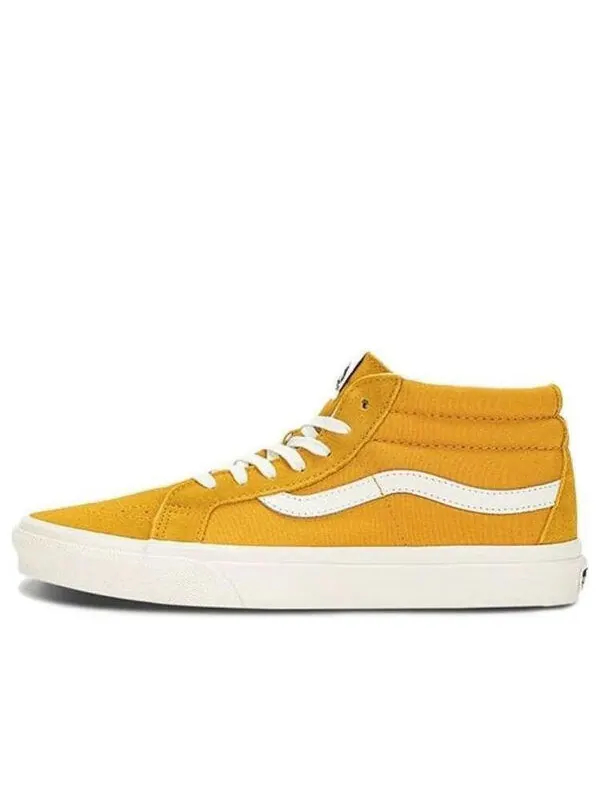 Кроссовки sk8 mid 'yellow' Vans — изображение 1 из 4, желтый/белый