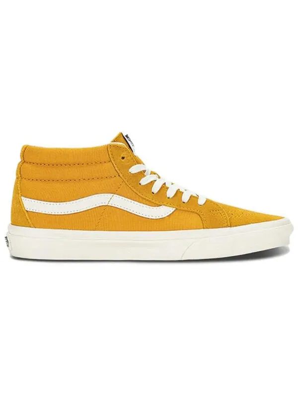 Кроссовки sk8 mid 'yellow' Vans — изображение 2 из 4, желтый/белый