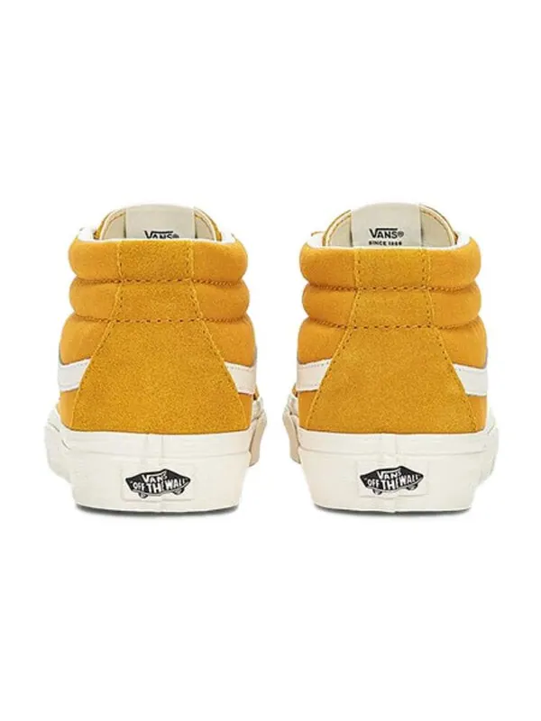 Кроссовки sk8 mid 'yellow' Vans — изображение 4 из 4, желтый/белый