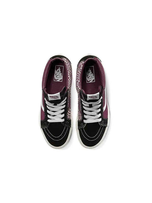 Кроссовки sk8-mid reissue 'black/port royale' Vans — изображение 4 из 4, черный/фиолетовый